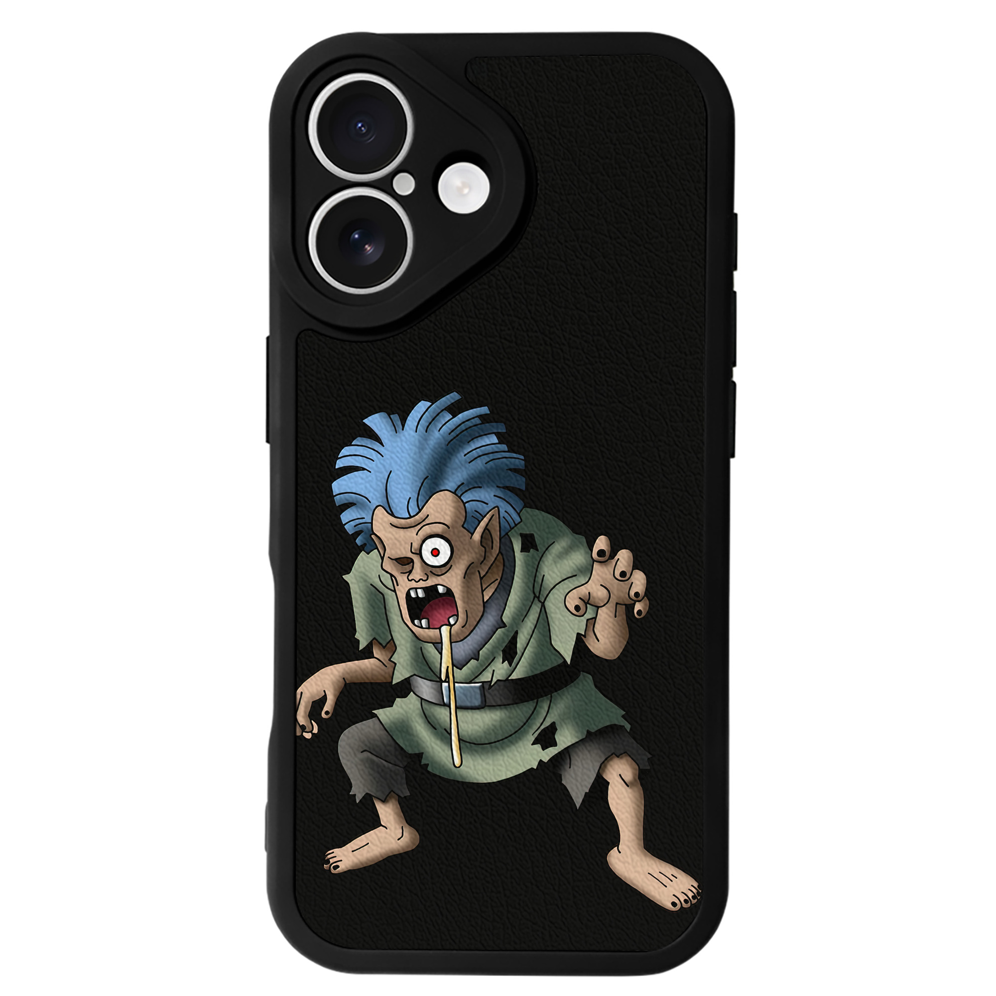 （画像用） ドラゴンクエスト Doragon Kuesuto Dragon Quest 【iPhone 16シリーズ対応】シリコンスマホケース（レザー調） 材質：シリコン